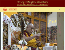 Tablet Screenshot of gyalwarinpoche.com